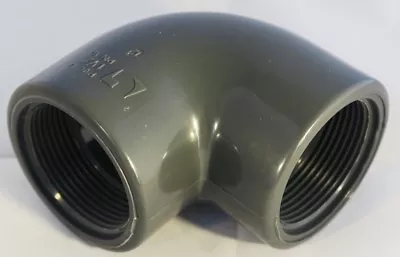 £6.25 • Buy Threaded Elbow PVC , 1/2 ,3/4 ,1 ,11/4 ,11/2 ,2 , Bsp