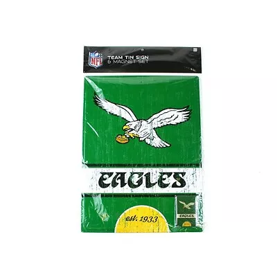 Philadelphia Eagles 16  By 12  Tin Sign & Magnet - NFL • $19.99