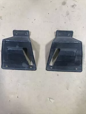 1967 1968 Mustang Shelby FastbackORIG FORD FIXED REAR SEAT LATCH TRIM COVER Pair • $125