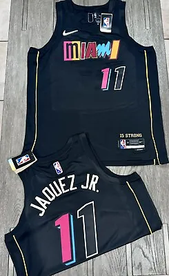 MIAMI HEAT  JAQUEZ JR SWINGMAN JERSEY ADULT  X-LARGE 52 VICE CITY.  New With Tag • $65