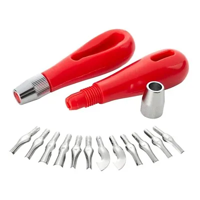 Linoleum Cutter Set 2 Sets Craft Lino Cutters With 6 Assorted Blades For L M7V1 • £10.70