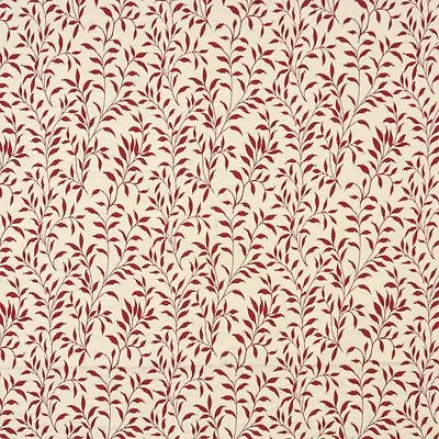 F415 Red And Beige Floral Matelasse Reversible Upholstery Fabric By The Yard • $31.79