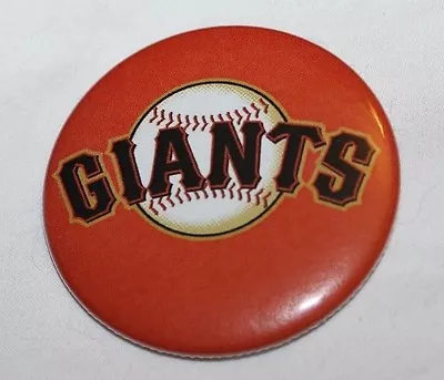 San Francisco Giants Orange Logo Pinback Button Badge 2.25  In MLB New Baseball • $6