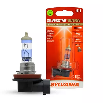 SYLVANIA - H11 SilverStar Ultra - High Performance Halogen Headlight Bulb 1 PC • $25.75