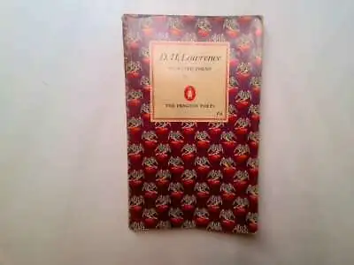 D.H. Lawrence Selected Poems - Lawrence D. H. 1966-08-01 Paperback. Text Contai • $6.44