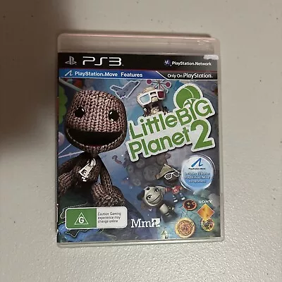 Little Big Planet 2 - Sony Playstation 3 - PS3 Game - Very Good Condition • $15.39