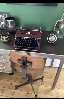 Olympia  Werke SM2 (1954)Vintage Portable Typewriter Great Condition • £200