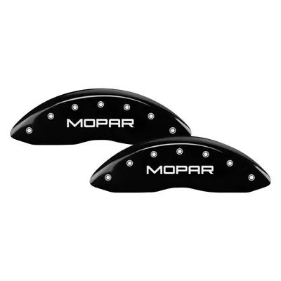 For Dodge Viper 02 Gloss Black Caliper Covers W Mopar Engraving Full Kit 4 Pcs • $289