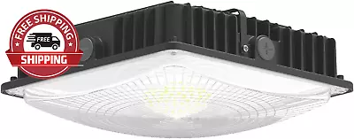 LED Canopy Light FixtureHid/Hps Replacement 9.5  X 9.5  LED Shop Light 5700K • $82.98