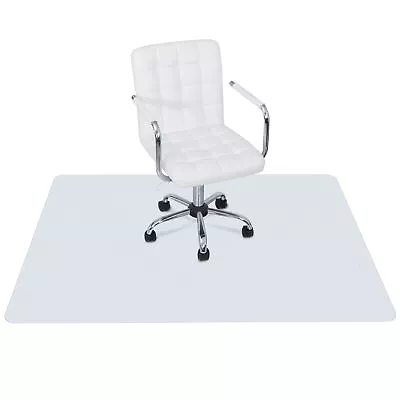 60  PVC Chair Floor Mat Non-slip Texture Desk Solid Floor Protector Carpet • $37.58