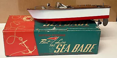 Vintage 1960's Fleet Line The Sea Babe Boat Working • $160