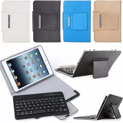 Wireless Keyboard Case Cover Shell For Samsung Galaxy Tab A/E/S 7.0  /10  Tablet • £20.99