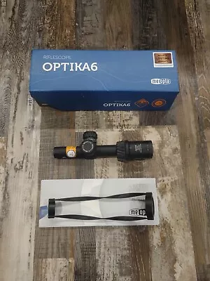 Meopta Optika6 1-6x24 RD FFP K-Dot Dichro Reticle  Riflescope 653550 • $650