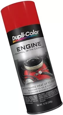 Red Gloss Spray Paint Resist High Heat Coating Engine Enamel Caliper Brake Rotor • $15.99
