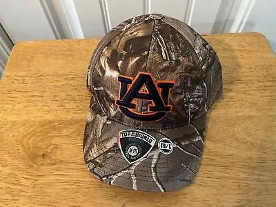 Auburn Tigers Fitted M/ L Camo Hat Cap • $13.79