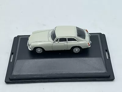 MG MGB GT  Glacier White With Black Interior Diecast Car 1:76 OO Scale Oxford • $17.95