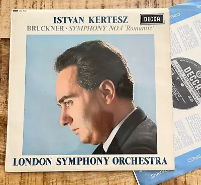 SXL 6227 Istvan Kertesz Bruckner London Symphony Orchestra  – Symphony No4 1stUK • £5.99