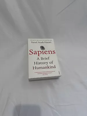 Sapiens: A Brief History Of Humankind By Yuval Noah Harari PAPERBACK • $10