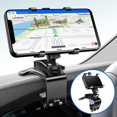 $13.78 • Buy Phone Mount Car Truck Dashboard Cell Phone Holder Stand Bracket Clip Universal