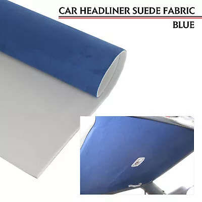 Suede Headliner Blue Fabric Replacement For Mitsubishi Eclipse Montero Outland • $72.19