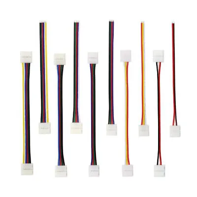2pin 3pin 4pin 5pin 6pin LED Strip Wire Connector For RGB RGBW LED Strip Light • $4.69