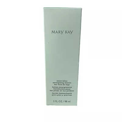 Mary Kay Mint Bliss Energizing Lotion For Feet & Legs 3 Fl Oz NEW • $11.99