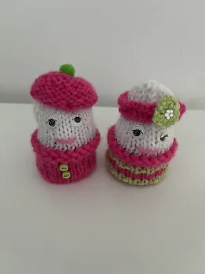 Hand Knitted Easter Creme Egg Cosy Covers - “In The Pink” • £2.75