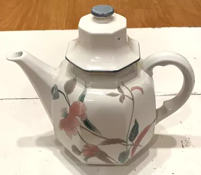 Mikasa Continental Silk Flowers 6 Cup Coffee / Tea Pot  F3003 Japan • $24.60