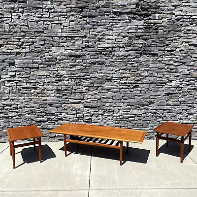 VTG Coffee And End Tables By Grete Jalk For Glostrup Mobelfabrik Danish Modern • $1495