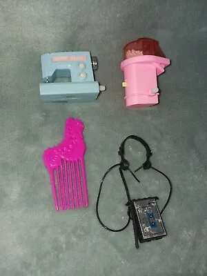 Mattel Barbie Accessories Magic Moves Sewing Machine Popcorn Walkman & More • $15.96