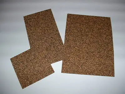 3mm Thick Cork Nitrile Rubber Nbr Bonded Gasket Sheet Seal Material Automotive • £3.44