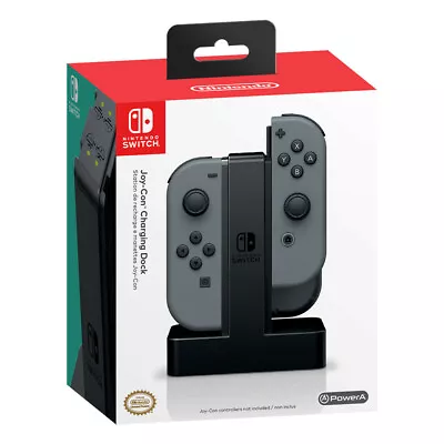 Nintendo Licensed Switch Joy-Con Controller Charging Dock Station Stand Holder  • $89