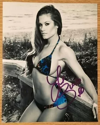 Brooke Adams Tessmacher Spotlight SIGNED Photo Wrestling Autograph 8x10 TNA WWE • $22.99