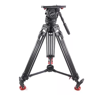 $6899 • Buy Sachtler VIDEO 18 S2 Fluid Head Carbon Fiber Tripod With Mid-Level Spreader 18S2