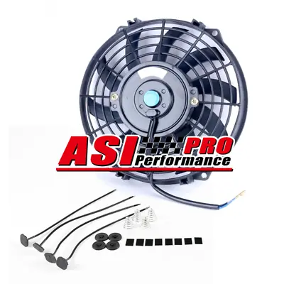 9  Inch 12V Pull Push Puller Electric Intercooler Radiator Thermo Fan + Mounting • $38.75