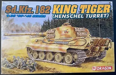 Dragon Sd.Kfz.182 King Tiger Henschel Turret 6208 1/35 FS NEW Model Kit ‘Sullys • $49.88