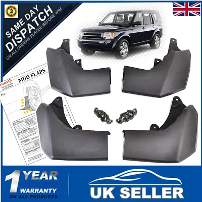 Mud Flaps Splash Guards For Land Rover Discovery 3 LR3 2004-2009 Mudguards • $40.41