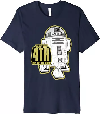 Star Wars R2-D2 May The 4th Be With You Sticker Premium T-Shirt Sweater • $19.99