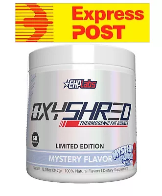 $63.99 • Buy Ehplabs Oxyshred Mystery Flavour Limited Edition Express Postage