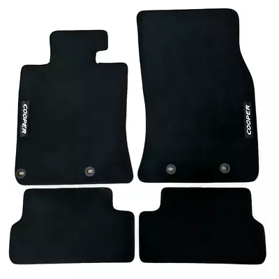 Car Floor Mats For Mini Cooper One R56 Velour Waterproof Carpet Auto Liners New • $48.84