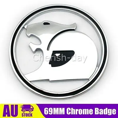 Chrome HSV Lion Bonnet Boot Badge For Holden Commodore GTS R8 Clubsport MALOO • $21.95