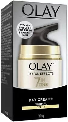 New Olay Total Effects Face Cream Moisturiser Normal SPF 15 50g Free Shipping AU • $27.15