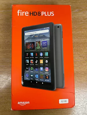 Amazon Fire Hd8 Plus 32gb Grey Wifi Enabled Brand New And Sealed • £79.95