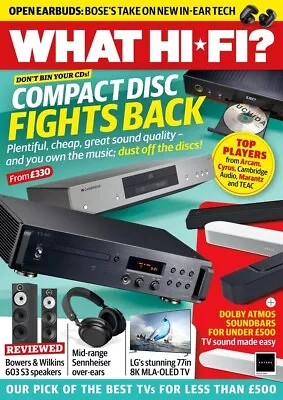 What Hi-fi? Magazine May 2024 (cd Fights Back - Top Players) New • $6.05