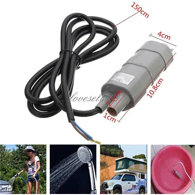 12V DC 1.2A Micro Submersible Motor Water Pump 5M 14L/Min 600L/H 6-15V Useful • $8.62