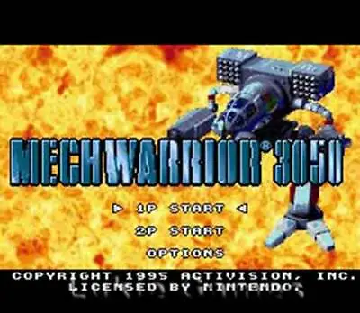 Mechwarrior 3050 - SNES Super Nintendo Game • $17.97