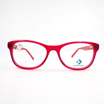 Converse Kids Eyeglasses Frames K405 RED Bright Square Full Rim 49-16-130 • $19.99