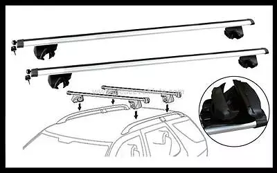 2xNEW CROSS BAR ROOF RACK For FORD RANGER Wildtrak 2012 - 2022 For Raised Rails • $173