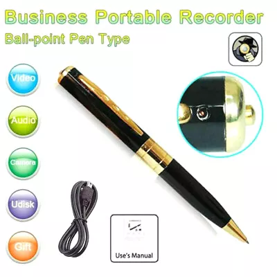 1080P Mini Pen Camera Portable Video Recorder Video Recording Pocket Pen Camera • $11.29