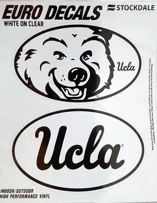 UCLA Bruins California 2-Pack EURO STYLE Oval Home Auto Decals University Of • $9.72